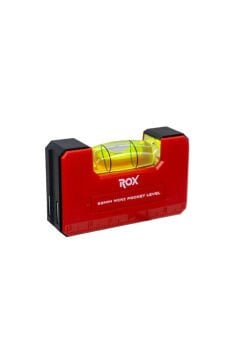 Rox Mıknatıslı Cep Tipi Mini Su Terazisi 65 mm