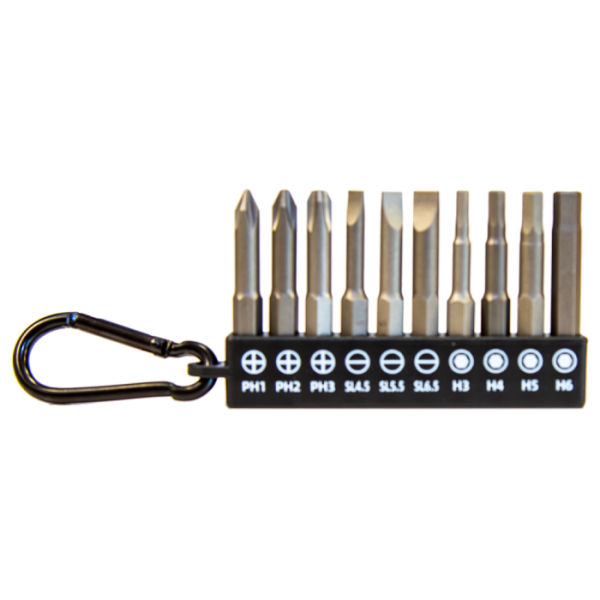 NTProbits 10 Parça 50mm S2 Manyetik Bits Seti - A Grubu PRBZ050SET10A