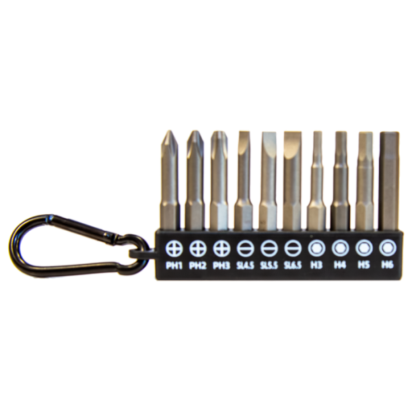 NTProbits 10 Parça 50mm S2 Manyetik Bits Seti - A Grubu PRBZ050SET10A