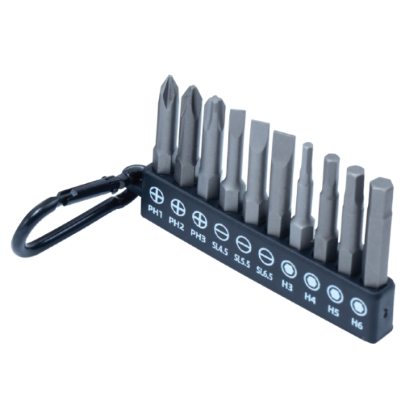 NTProbits 10 Parça 50mm S2 Manyetik Bits Seti - A Grubu PRBZ050SET10A