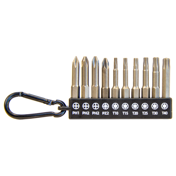 NTProbits 10 Parça 50mm Manyetik Bits Seti