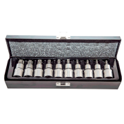 NT Tools NCSET12T 11 Parça 1/2'' CR-V Torx Lokma Seti
