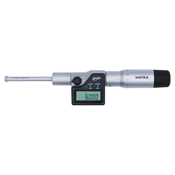 Werka IP65 Üç Ayaklı Mikrometre (Ölçü Seçeneklerine Bakınız)