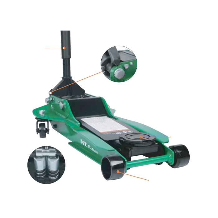 NTTools NPL-1535D 3.5 Ton Pro Arabalı Kriko