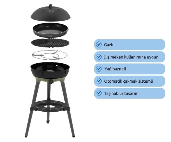 Aygaz Cadac Carri Chef 40 Barbekü - Chef Pan