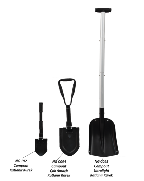 CAMPOUT ULTRALIGHT KAMP KÜREĞİ