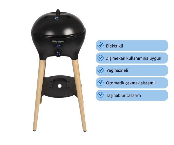 Aygaz Cadac Ebraai 40 FS Elektrikli Barbekü