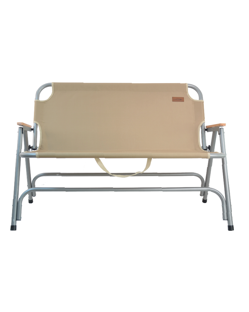 CAMPOUT ÇİFT KİŞİLİK KAMP SANDALYESİ KREM