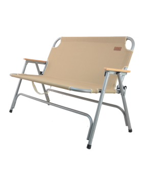 CAMPOUT ÇİFT KİŞİLİK KAMP SANDALYESİ KREM