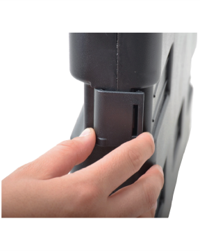 CAMPOUT KATLANIR TEKERLEKLİ KAMP KASASI SİYAH