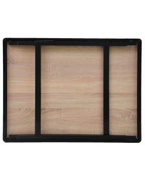 CAMPOUT Mdf Katlanır Masa Küçük + 4 Katlanır Tabure Set