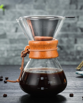 CAMPOUT FİLTRE KAHVE CAM SET 400 ML