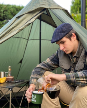 CAMPOUT FİLTRE KAHVE CAM SET 400 ML