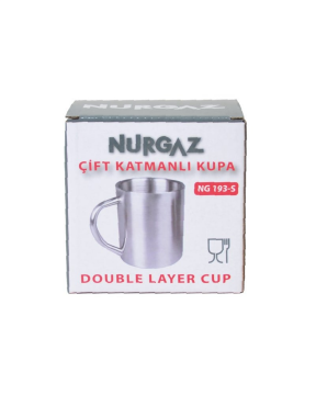 NURGAZ ÇİFT KATMANLI KUPA