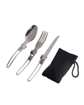 CAMPOUT KATLANIR ÇATAL KAŞIK SETİ