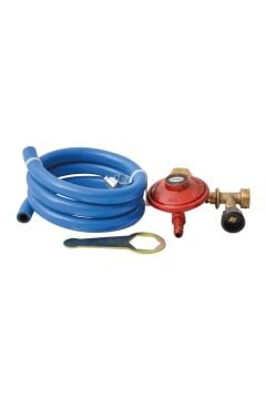 NURGAZ NG 501 Portatif Tekli Ocak + Hortum Dedantör Set