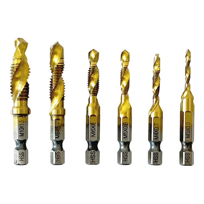 Cone CNTKT06 6 Parça Bits Uçlu Kılavuz Matkap Ucu Takımı