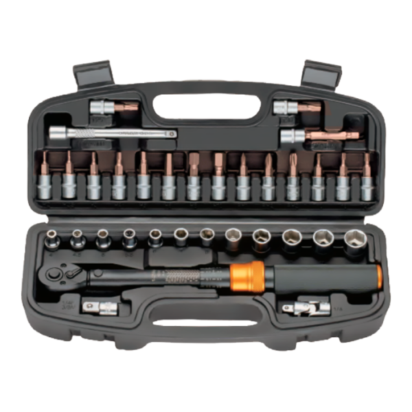 NTTools NTTASET33 33Prç 1/4''1-25Nm TorkAnahtarlı LokmaSeti