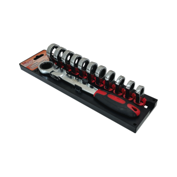 NTTools NCTA13KAS 13 Parça Değişebilir Kafalı Mafsallı Kombine Anahtar Seti