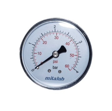 Mitalub Metal Gövde Arkadan Manometreler(Ölçü Seçeneklerine Bakınız)