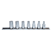 NT Tools NCSET14E 7 Parça 1/4'' E Tipi Torx Lokma Seti
