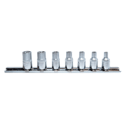 NT Tools NCSET14E 7 Parça 1/4'' E Tipi Torx Lokma Seti