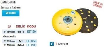 Emax Delikli Yüksek Kalite Zımpara Tabanlar (Ölçü Seçeneklerine Bakınız)