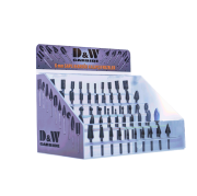 DW Carbide DWFSET 50 Parça 6 mm. Saplı Karbür Kalıpçı Freze Seti