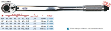 GarTool Tork Anahtarları (Ölçü Seçeneklerine Bakınız) 3/4'' - 13.4 … 71.4kgm
