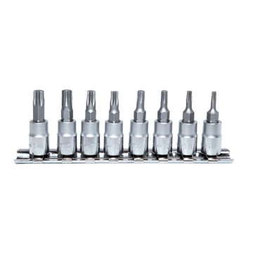 NT Tools NCSET14T 7 Parça 1/4'' CR-V Torx Lokma Seti