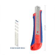 WORKPRO WP212009 18MM Ağır Hizmet Paslanmaz Çelik Kasa Maket Bıçağı