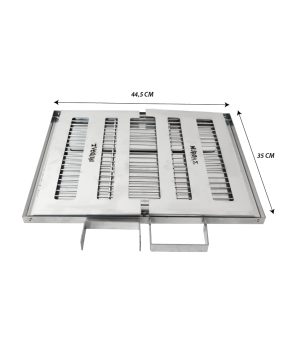 Nurgaz Krom Katlanır Mangal