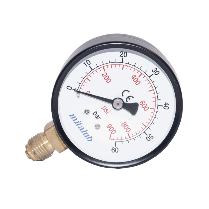 Mitalub Metal Gövde Alttan Manometreler  (Ölçü Seçeneklerine Bakınız)