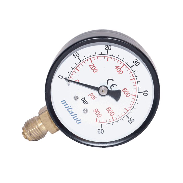 Mitalub Metal Gövde Alttan Manometreler  (Ölçü Seçeneklerine Bakınız)