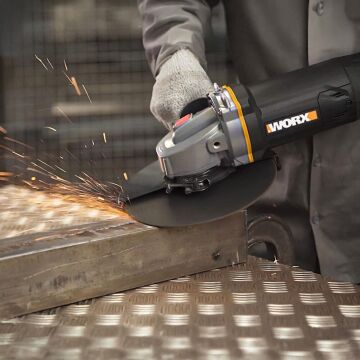 Worx WX709 2350Watt 230mm Profesyonel Dönebilir Tutma Kollu Büyük Taşlama