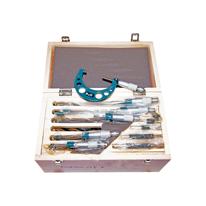 DW Measuring DW3MMSET6 0-150 mm. arası 6 Parça Dış Çap Mikrometre Seti