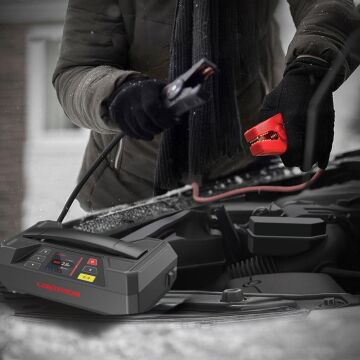 Lokithor JTC4250 12V/220V 4250Amp LiFePO4 Akıllı Akü Test + Akü Takviye + Akü Şarj Cihazı