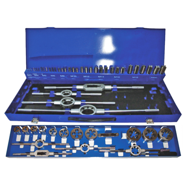 Maier MKTK320 55 Parça M3-20 HSS Kılavuz Pafta Takımı