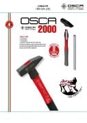 OSCA 1500 Gr Fiber Saplı Çekiç