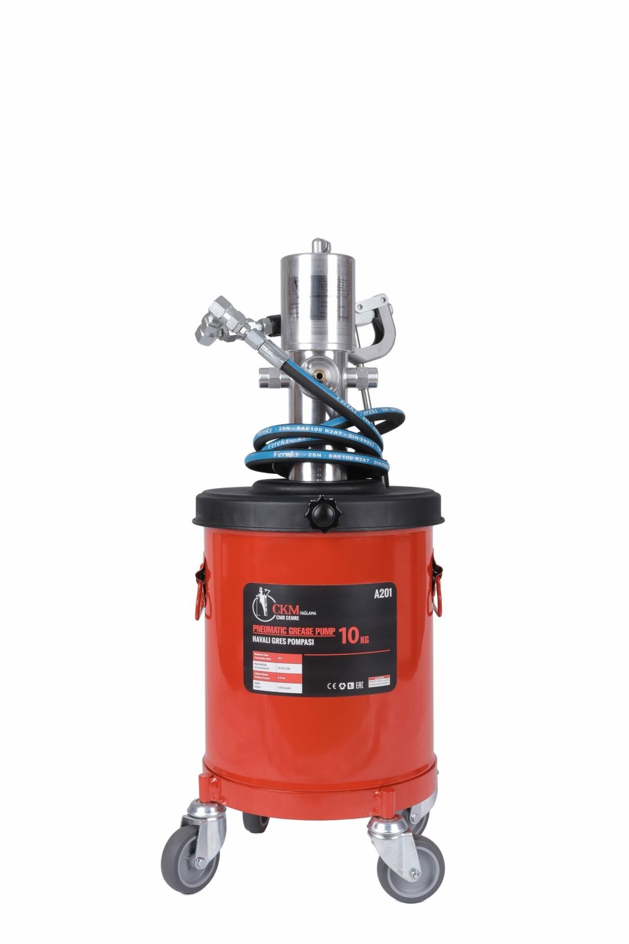 CKM A2 Havalı Gres Pompa  A201 - 10 kg 35 x 35 x 80 cm