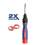 WORKPRO WP221070 9-IN-1 Profesyonel CR-V Cırcırlı Manyetik Hassas Tornavida Seti