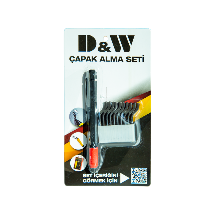 DW Z3801050Plastik Tutuculu 10 bıçaklı Çapak Alma