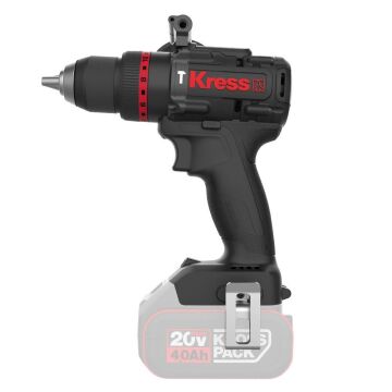 Kress KUC33.91 20Volt 95Nm Kömürsüz Profesyonel Şarjlı Darbeli Matkap (Akü Dahil Değildir)