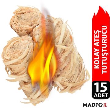 Madfox FireNest Doğal Odun Yünü Tutuşturucu 250 gr