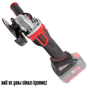 Stayer STY-AGBXL20 Kömürsüz Akülü Avuç Taşlama Li-ion 18V 115MM (Aküsüz Solo Makina)