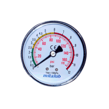 Mitalub Lastik Şişirme için Manometreler  (Ölçü Seçeneklerine Bakınız)