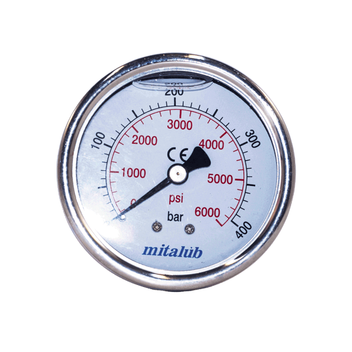 Mitalub Gliserinli Paslanmaz Arkadan Manometreler(Ölçü Seçeneklerine Bakınız)