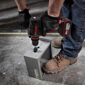 Kress KUC33.1 20Volt/5.0Ah Li-ion 95Nm Çift Akülü Kömürsüz Profesyonel Şarjlı Darbeli Matkap