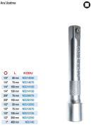 NT Tools Lokma Ara Uzatmalar(Ölçü Seçeneklerine Bakınız) 3/8'' x 150mm