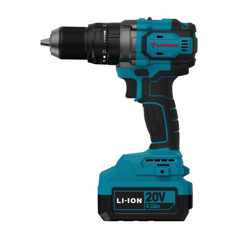 Catpower Akülü Darbeli Vidalama Li-ion 70Nm (Makine) Kömürsüz 13 mm +(4.0 Ah Akü)+(Hızlı Şarj Cihazı)